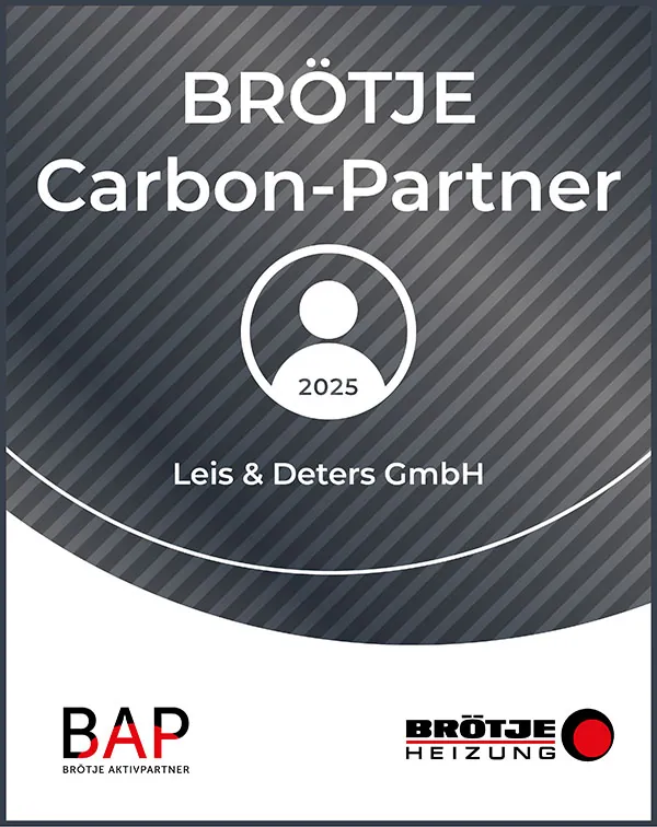 Siegel: Brötje Carbon-Partner 2025 – Leis & Deters GmbH