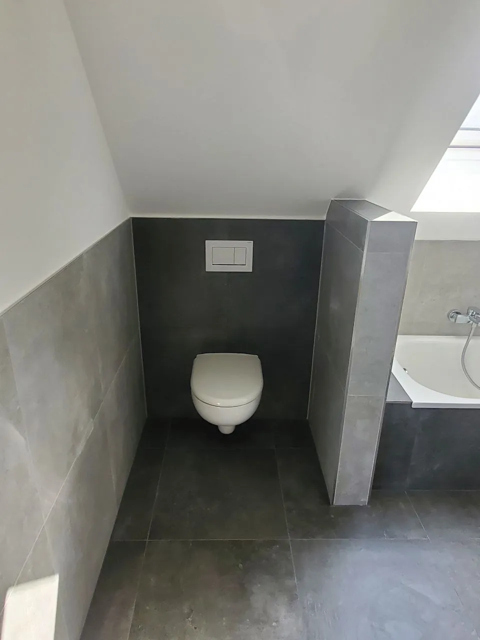 Badezimmerdetail, Bauvorhaben Warendorf