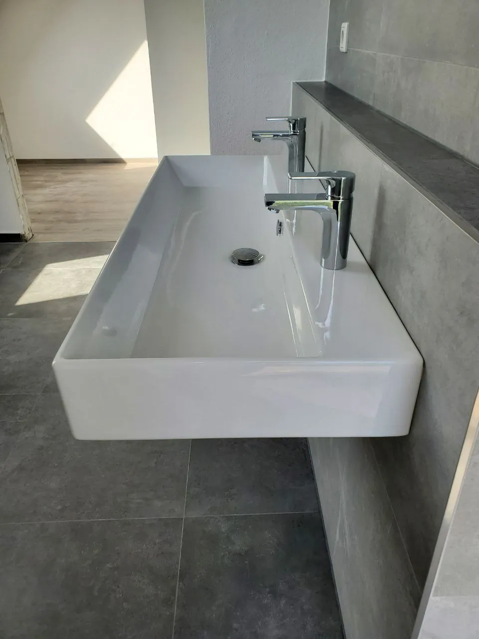 Fertige Sanitärinstallation, Bauvorhaben Warendorf